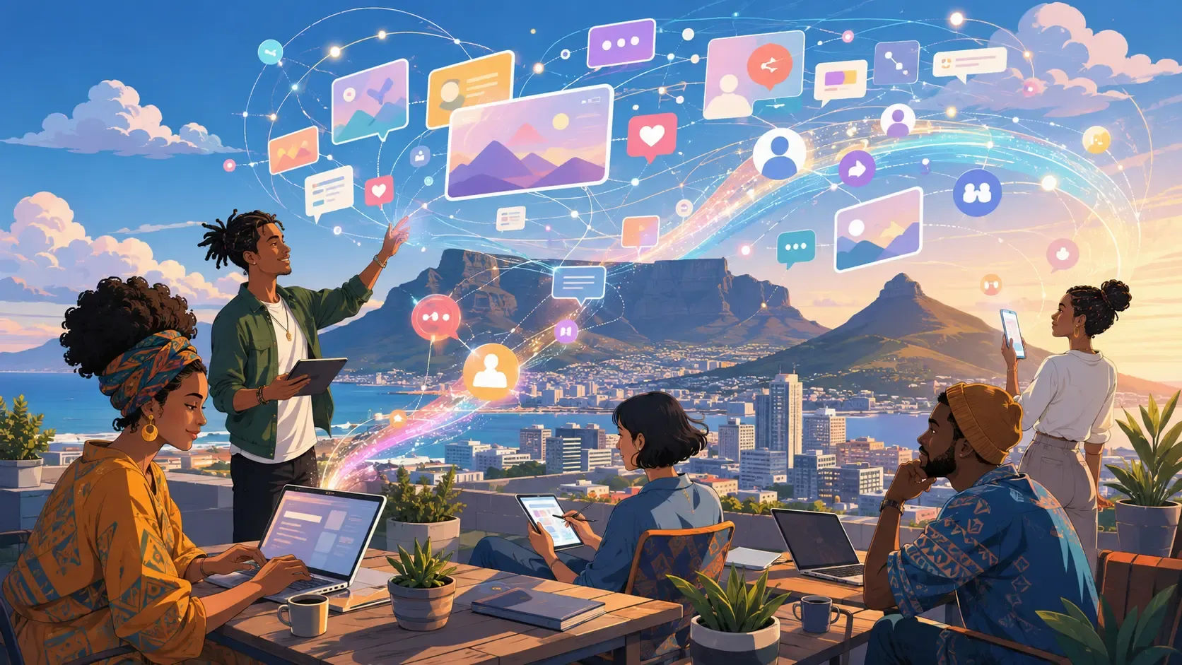 The Digital Tapestry: Crafting Social Media Journeys for South African Visionaries